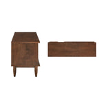 Szafka RTV Bardolino Mid-Century Wood 2-szufladowa – 59 cali