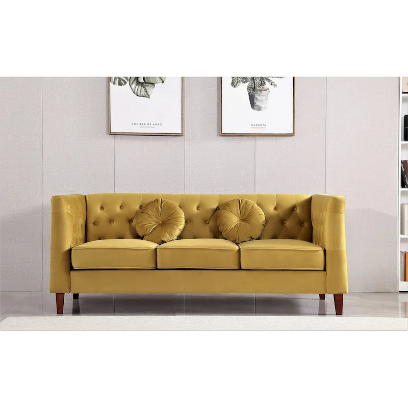 Sofa klasyczna Fancher Kittleson Chesterfield