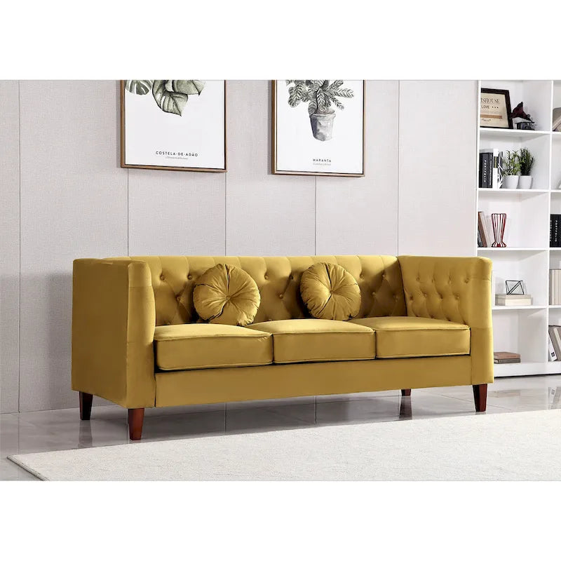 Sofa klasyczna Fancher Kittleson Chesterfield