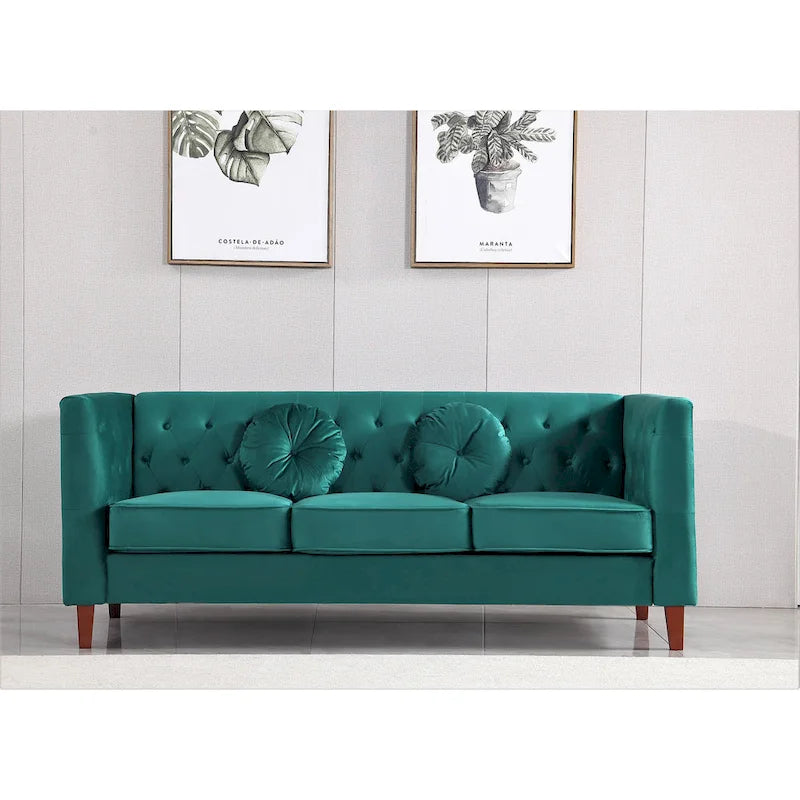 Sofa klasyczna Fancher Kittleson Chesterfield