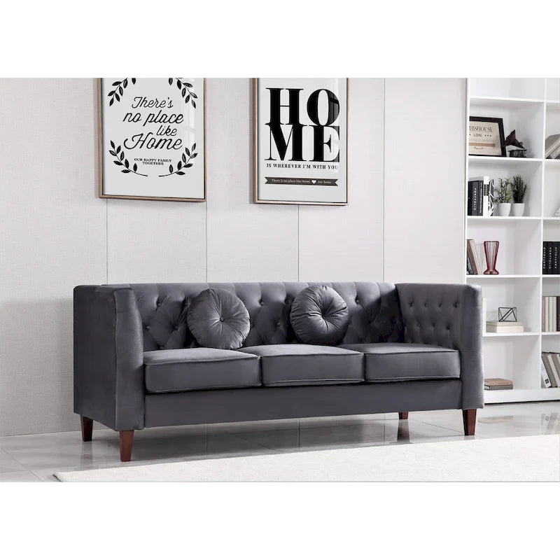Sofa klasyczna Fancher Kittleson Chesterfield