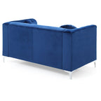 Dwumiejscowa sofa Pompano Velvet z guzikami