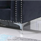 Dwumiejscowa sofa Pompano Velvet z guzikami