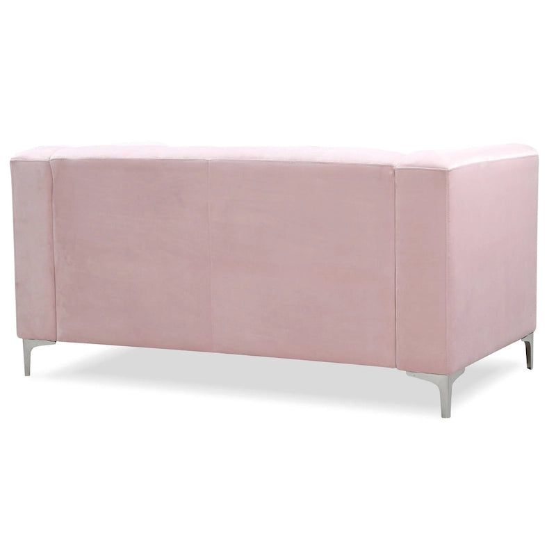 Dwumiejscowa sofa Pompano Velvet z guzikami