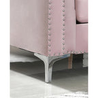 Dwumiejscowa sofa Pompano Velvet z guzikami