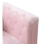 Dwumiejscowa sofa Pompano Velvet z guzikami