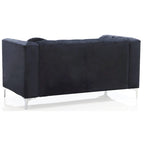 Dwumiejscowa sofa Pompano Velvet z guzikami