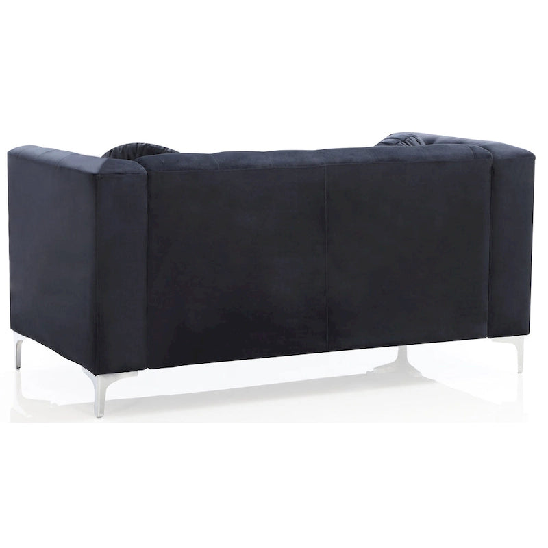 Dwumiejscowa sofa Pompano Velvet z guzikami