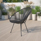 Rattanowy fotel wypoczynkowy Papasan (bungee)