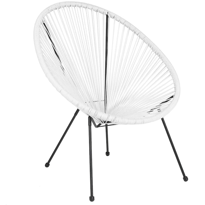 Rattanowy fotel wypoczynkowy Papasan (bungee)