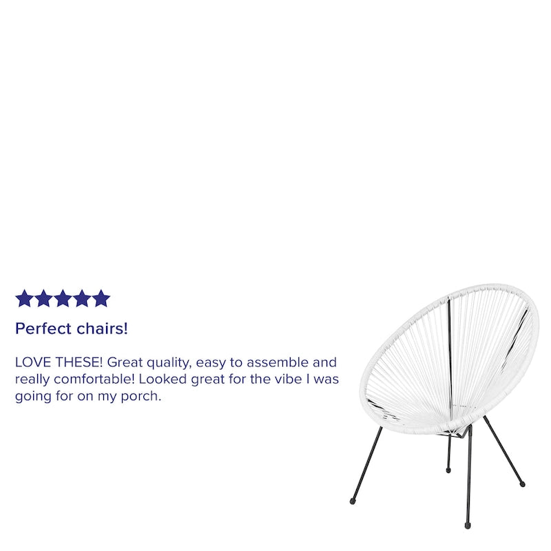 Rattanowy fotel wypoczynkowy Papasan (bungee)