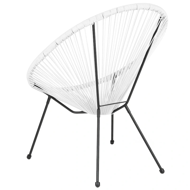 Rattanowy fotel wypoczynkowy Papasan (bungee)