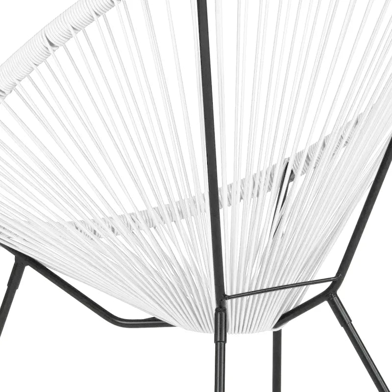Rattanowy fotel wypoczynkowy Papasan (bungee)
