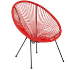Rattanowy fotel wypoczynkowy Papasan (bungee)