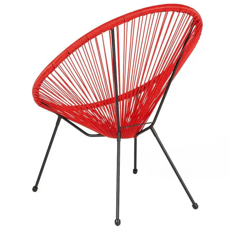 Rattanowy fotel wypoczynkowy Papasan (bungee)