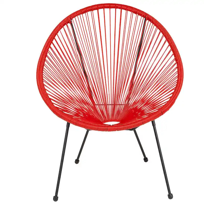 Rattanowy fotel wypoczynkowy Papasan (bungee)