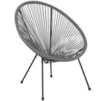 Rattanowy fotel wypoczynkowy Papasan (bungee)