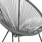 Rattanowy fotel wypoczynkowy Papasan (bungee)