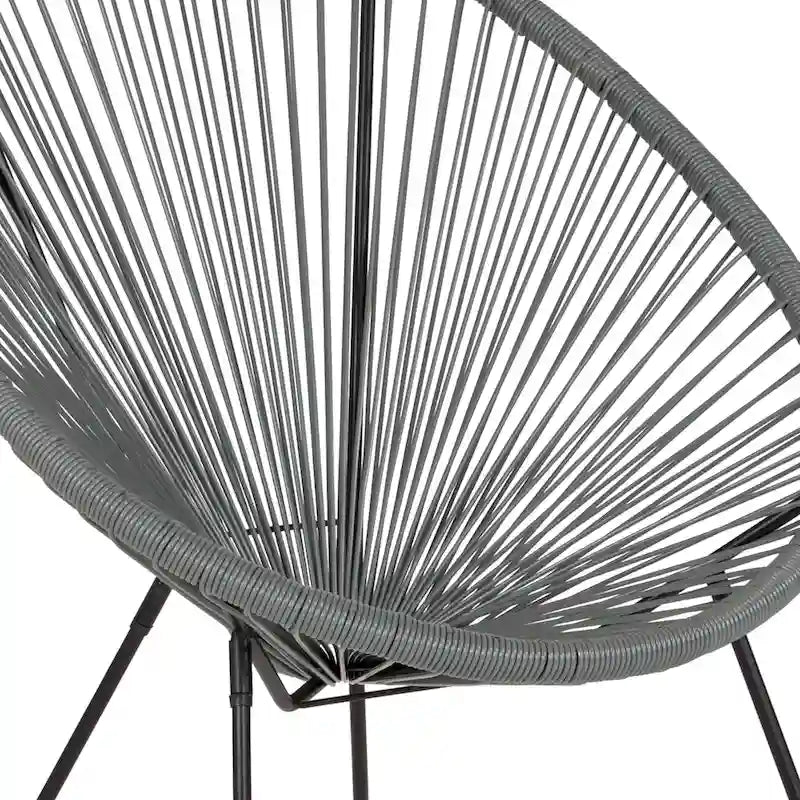 Rattanowy fotel wypoczynkowy Papasan (bungee)