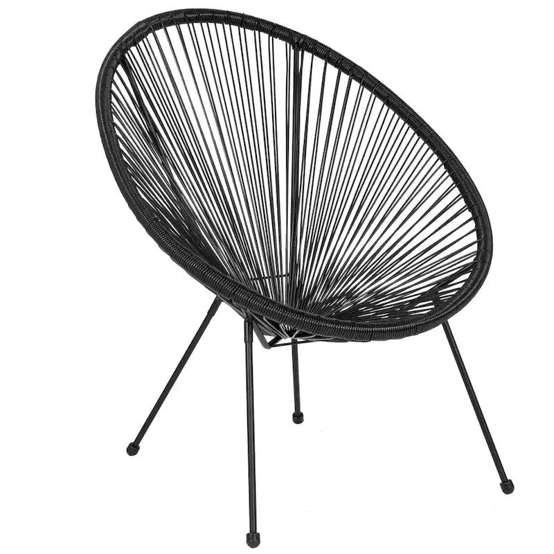 Rattanowy fotel wypoczynkowy Papasan (bungee)
