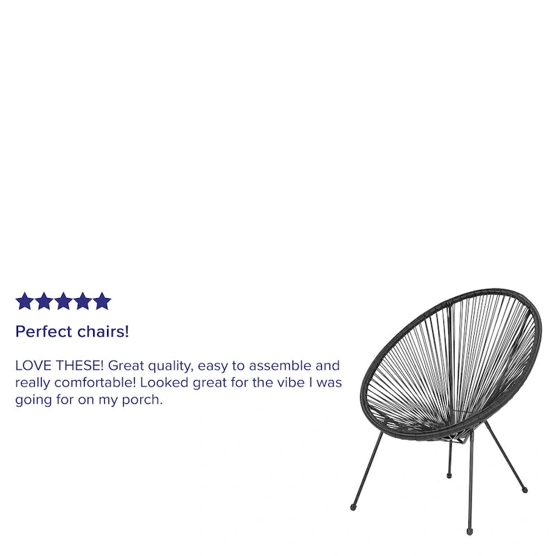 Rattanowy fotel wypoczynkowy Papasan (bungee)