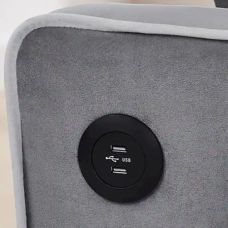 Rozkładana sofa 3 w 1, nowoczesna dwuosobowa aksamitna sofa z wysuwanym łóżkiem