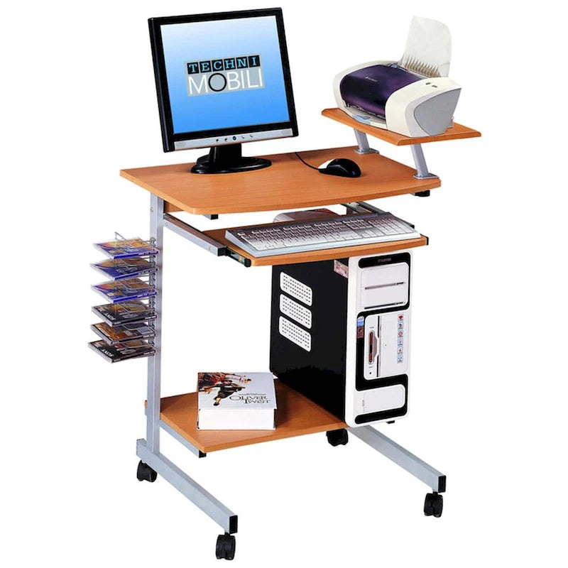 Ergonomiczne biurko komputerowe zajmujące mało miejsca