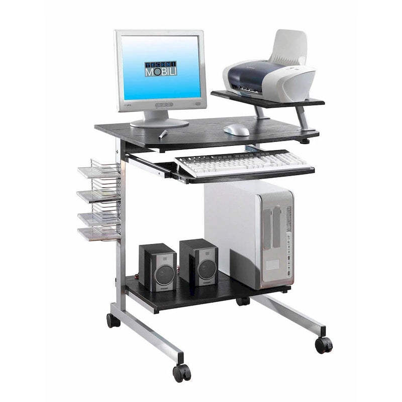 Ergonomiczne biurko komputerowe zajmujące mało miejsca